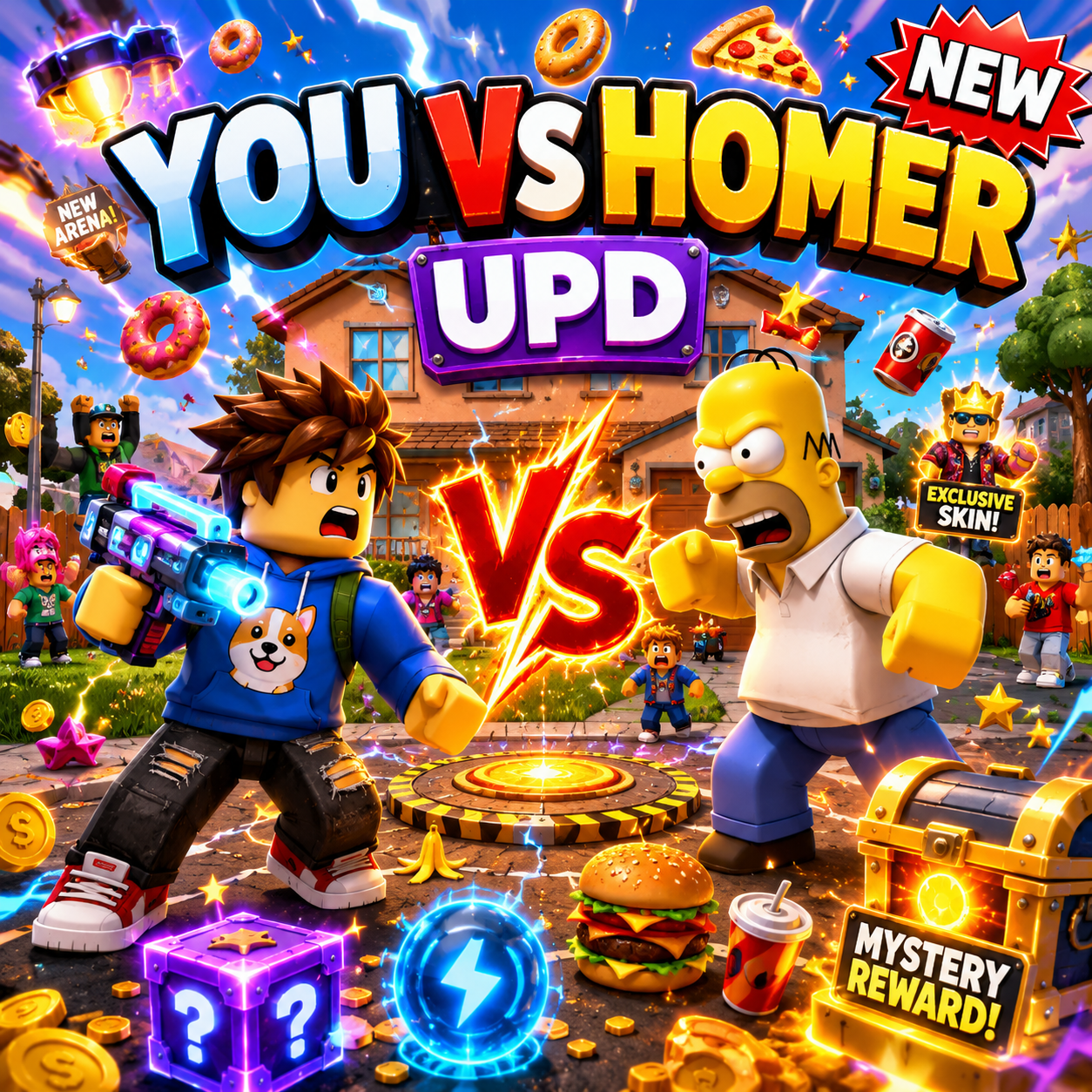 Play UPD You VS Homer Online