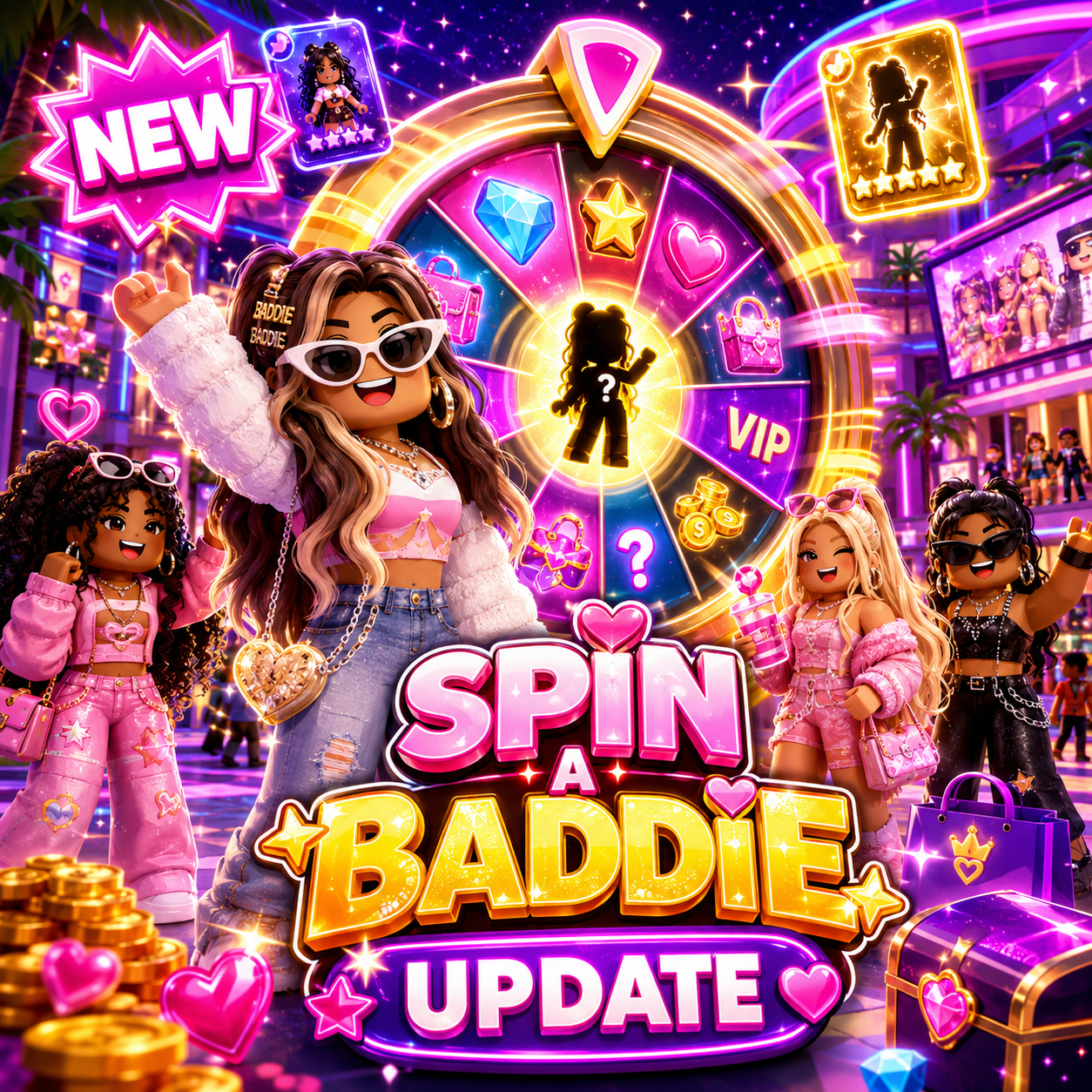 Play UPDATE Spin a Baddie Online