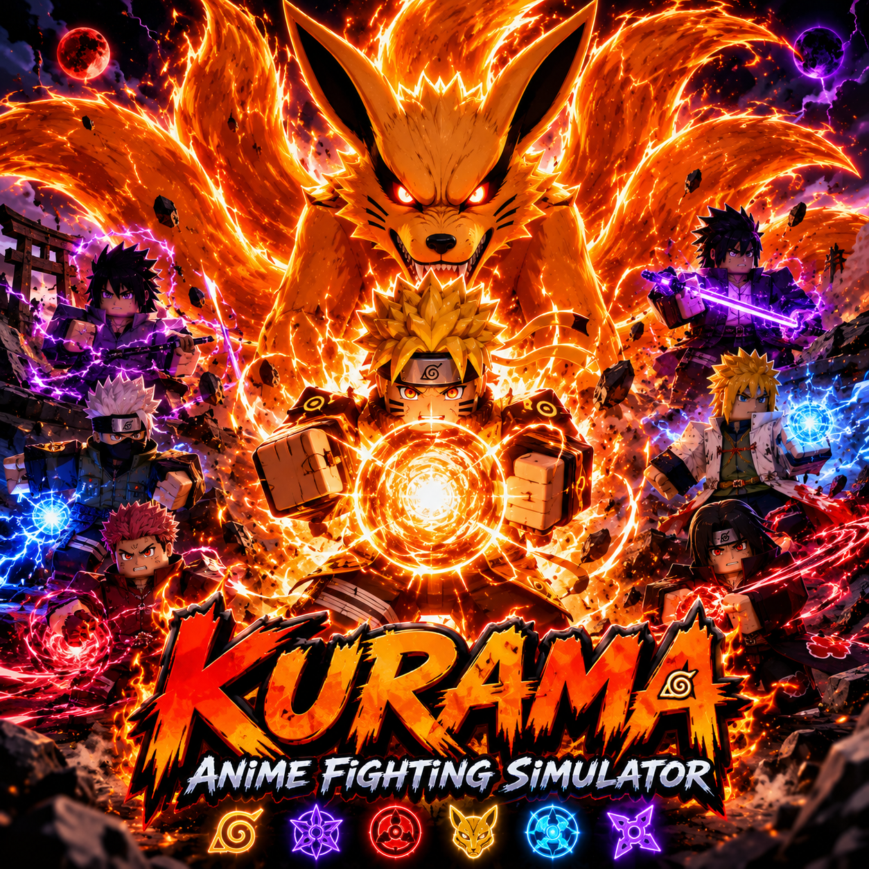 Play KURAMA Anime Fighting Simulator Endless Online