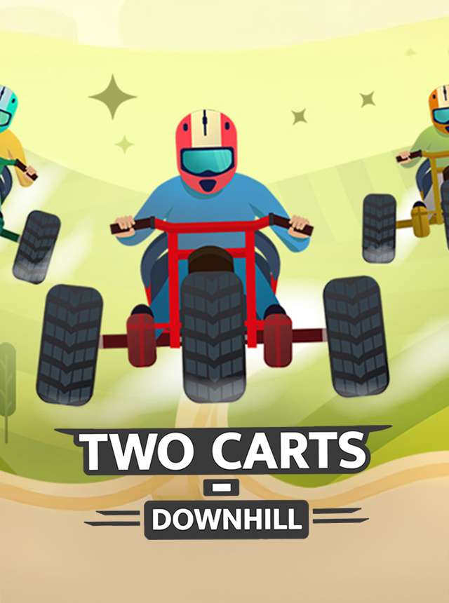 Play Two Carts - Downhill Online