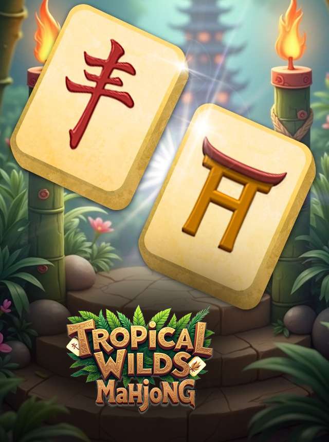 Play Tropical Wilds Mahjong Online
