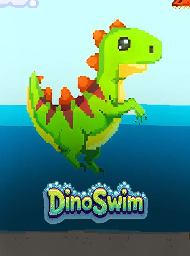 Play Dino Swim Online