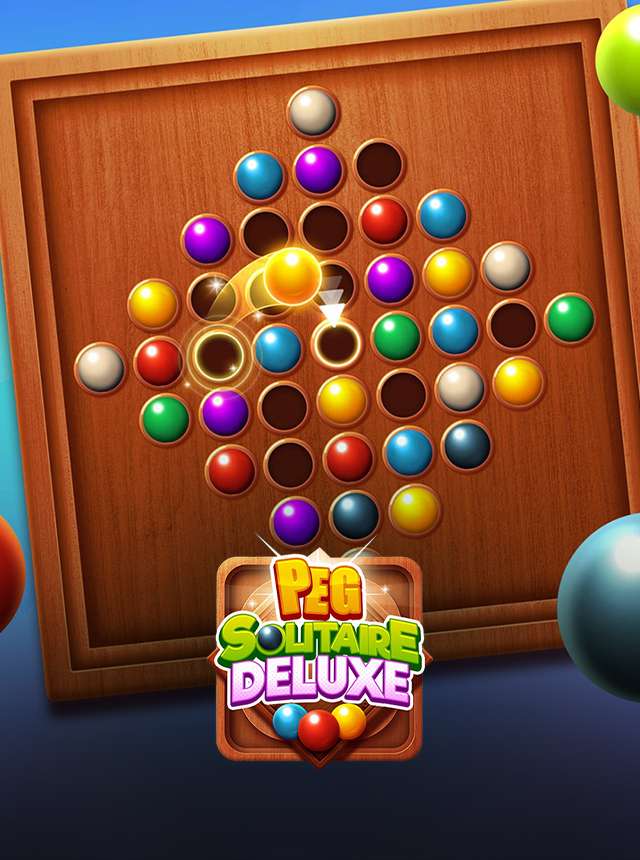Play Peg Solitaire Deluxe Online