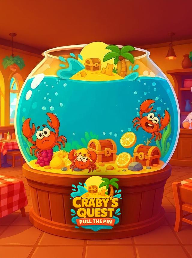 Play Pull the Pin Craby's Quest Online