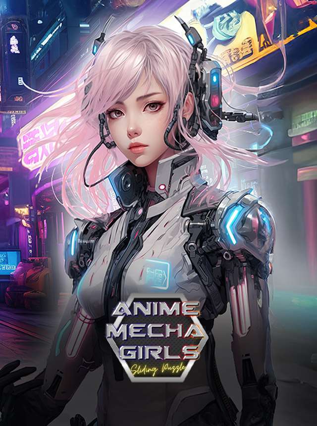 Play Anime Mecha Girls - Sliding Puzzle Online