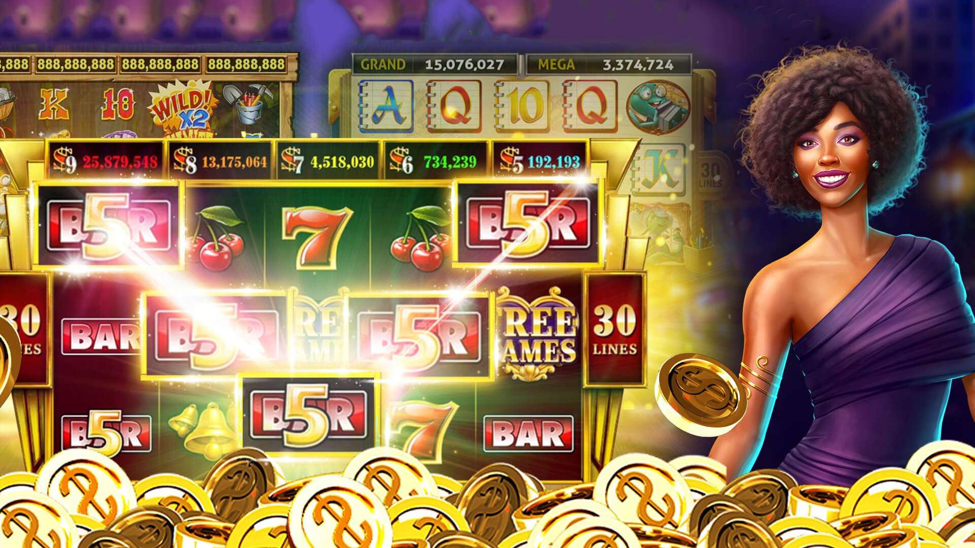 Vegas Party Casino Slots VIP Vegas Slot Machine Games - Win Big