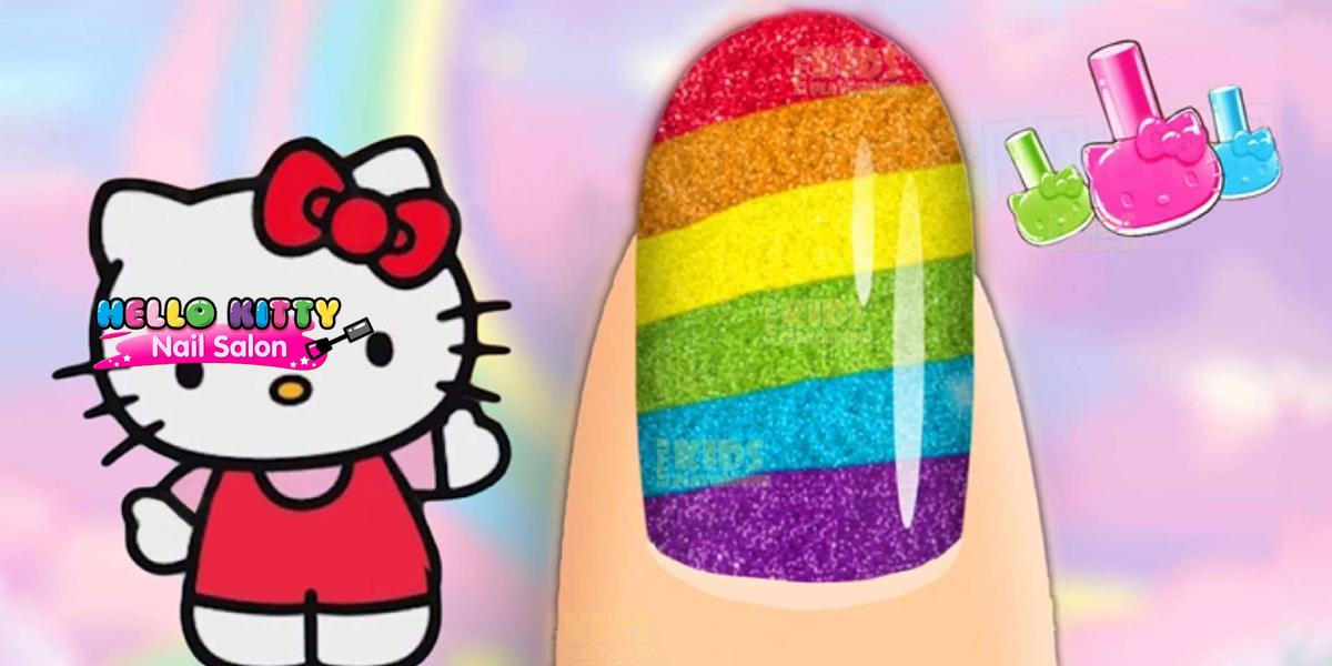 HELLO KITTY NAIL SALON jogo online gratuito em