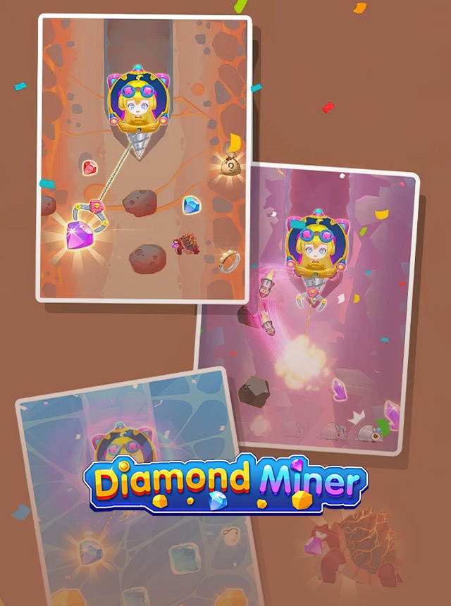 Play Diamond Miner: Surprises Online