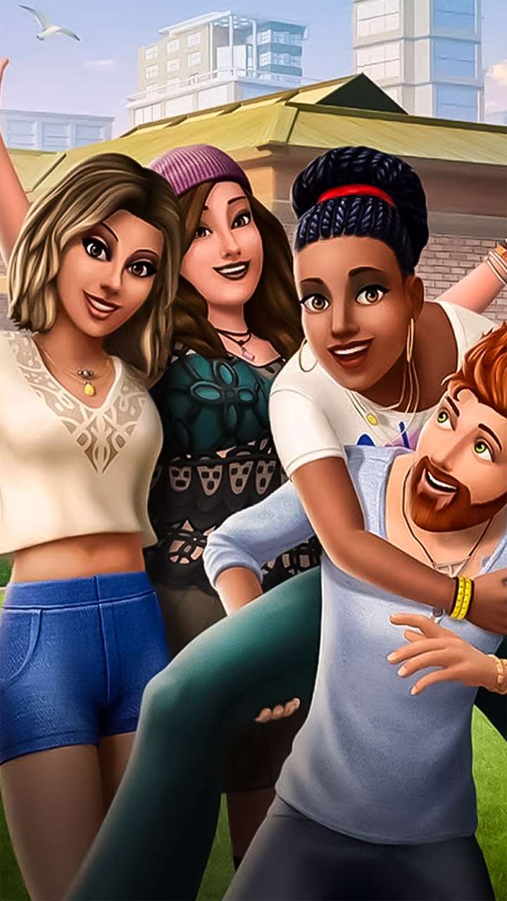 Online Parties in The Sims Mobile