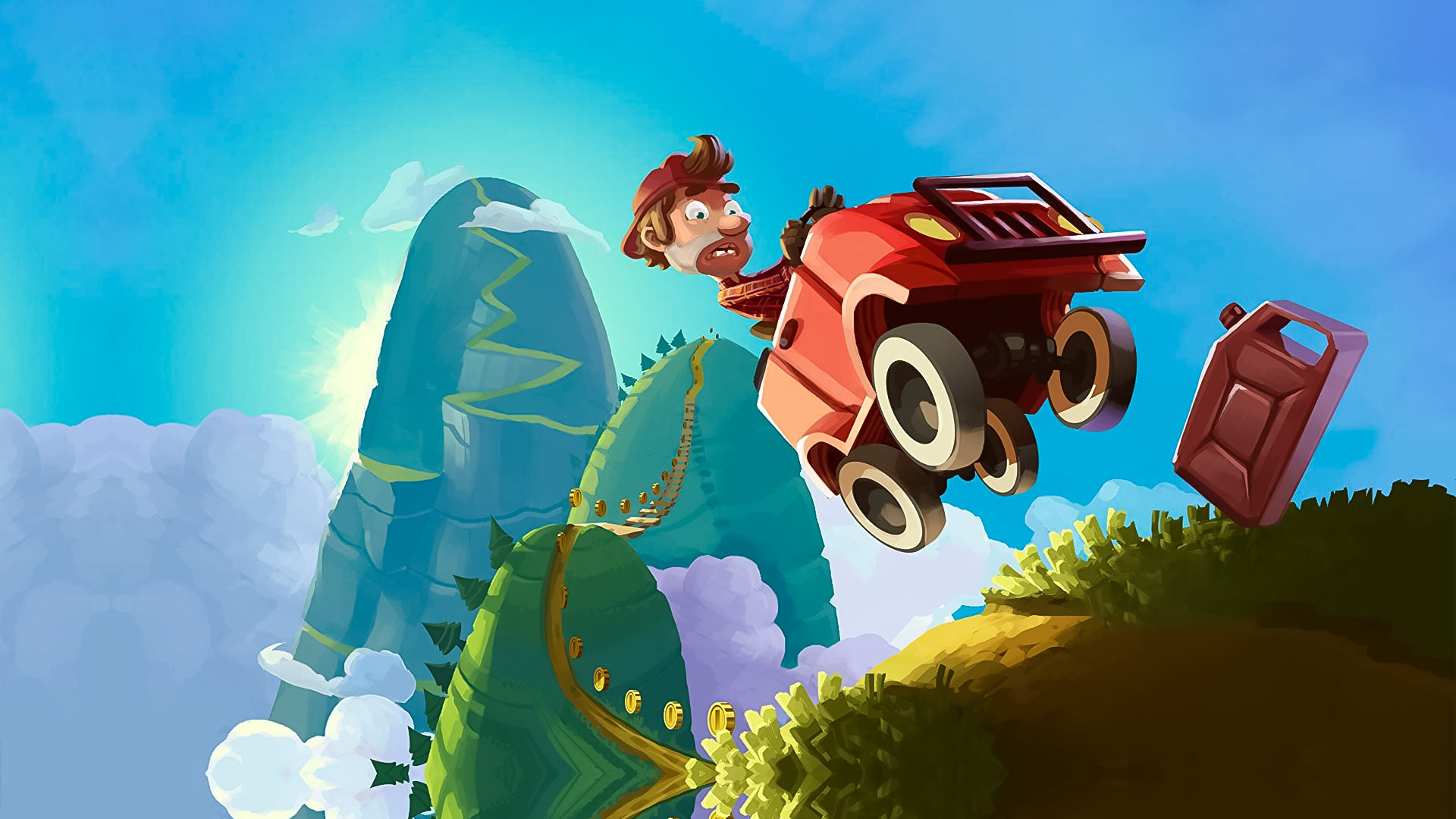 Hill Climb Moto - Click Jogos