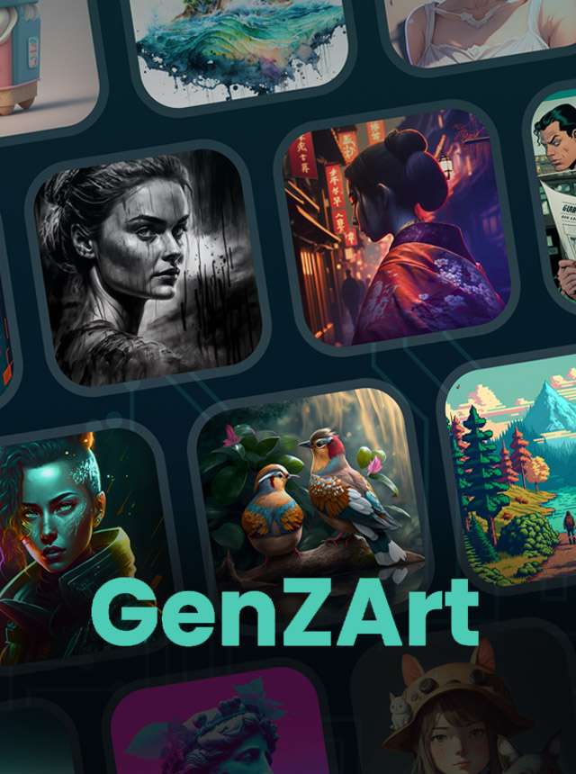 Play GenZArt - AI Art Generator Online