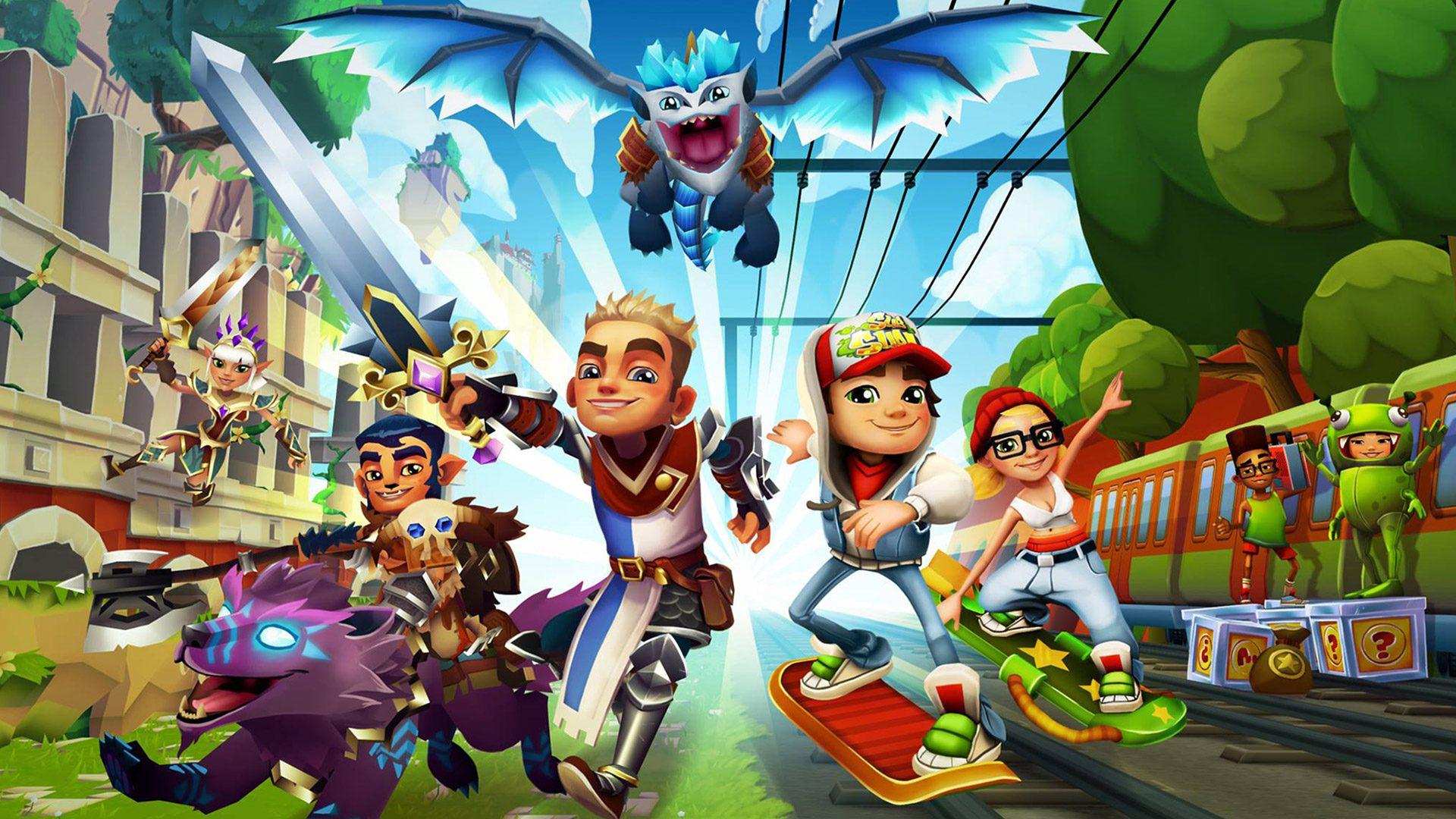 Subway Surfers Zurich mobile - Dluz Games