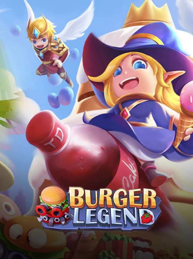 Play Burger Legend: Idle Hero TD Online