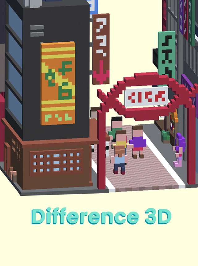 Play Difference 3D Online