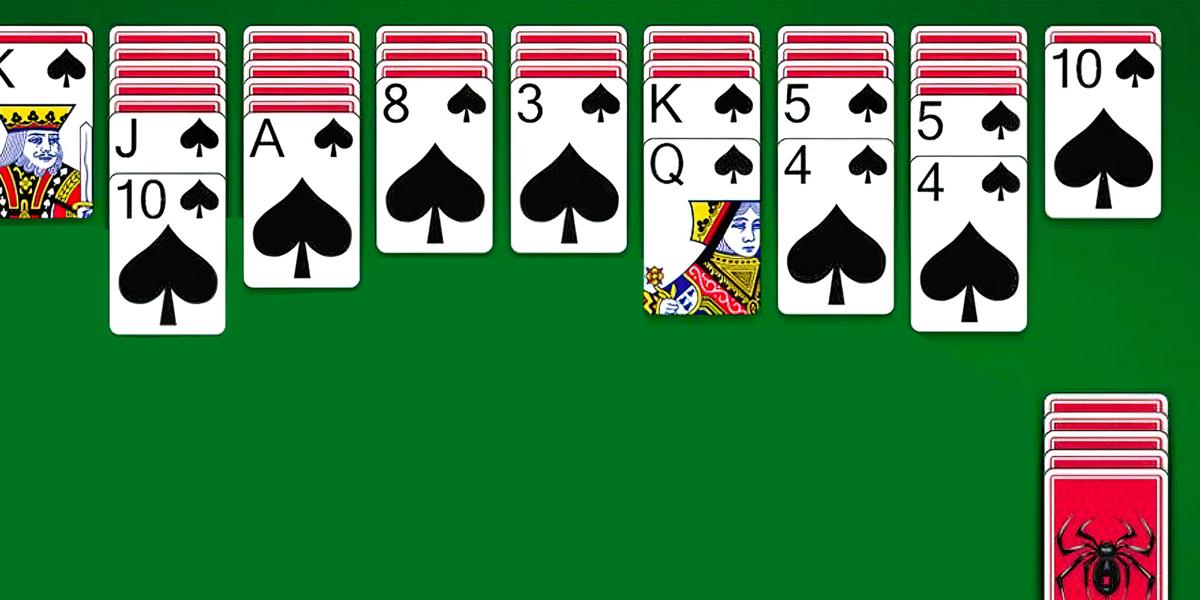 Spider Solitaire: free online card game, play full-screen without