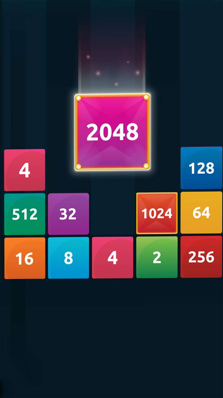 2048 X2 Merge Blocks - Puzzle Games 