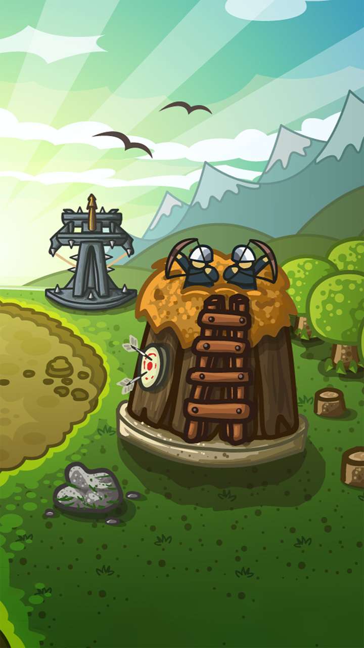 Tower Defense Archer and Cannon towers