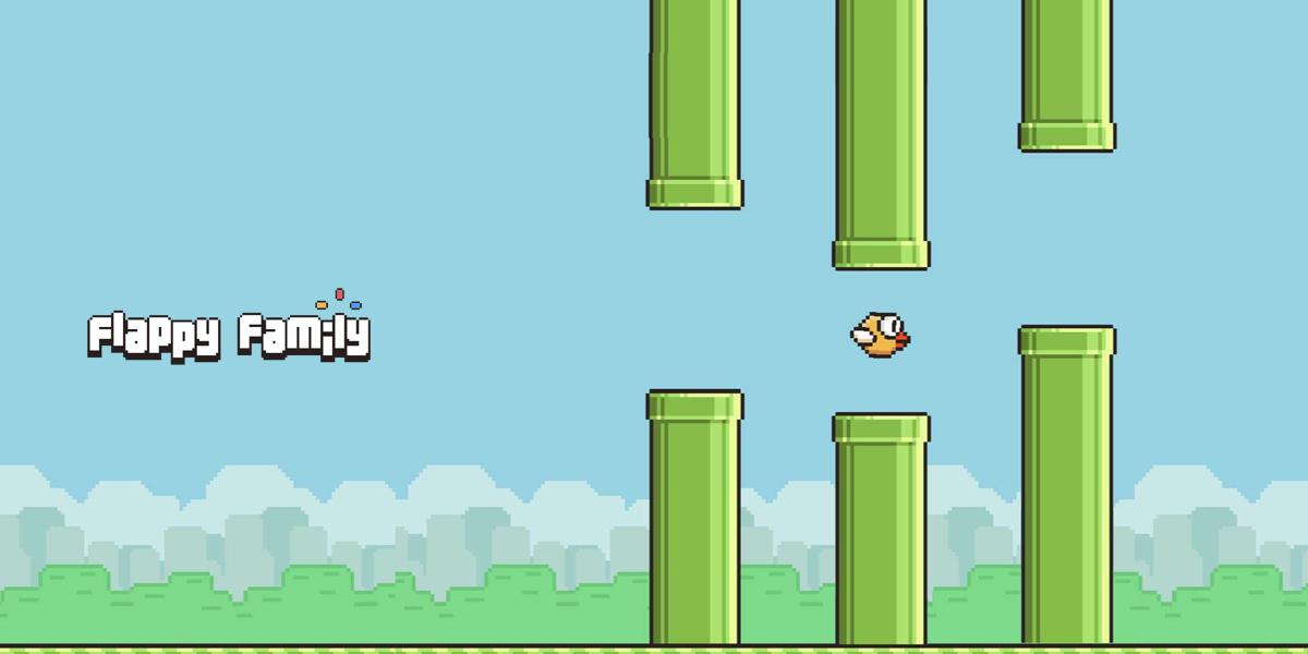 Flappy Bird Up Casual Game