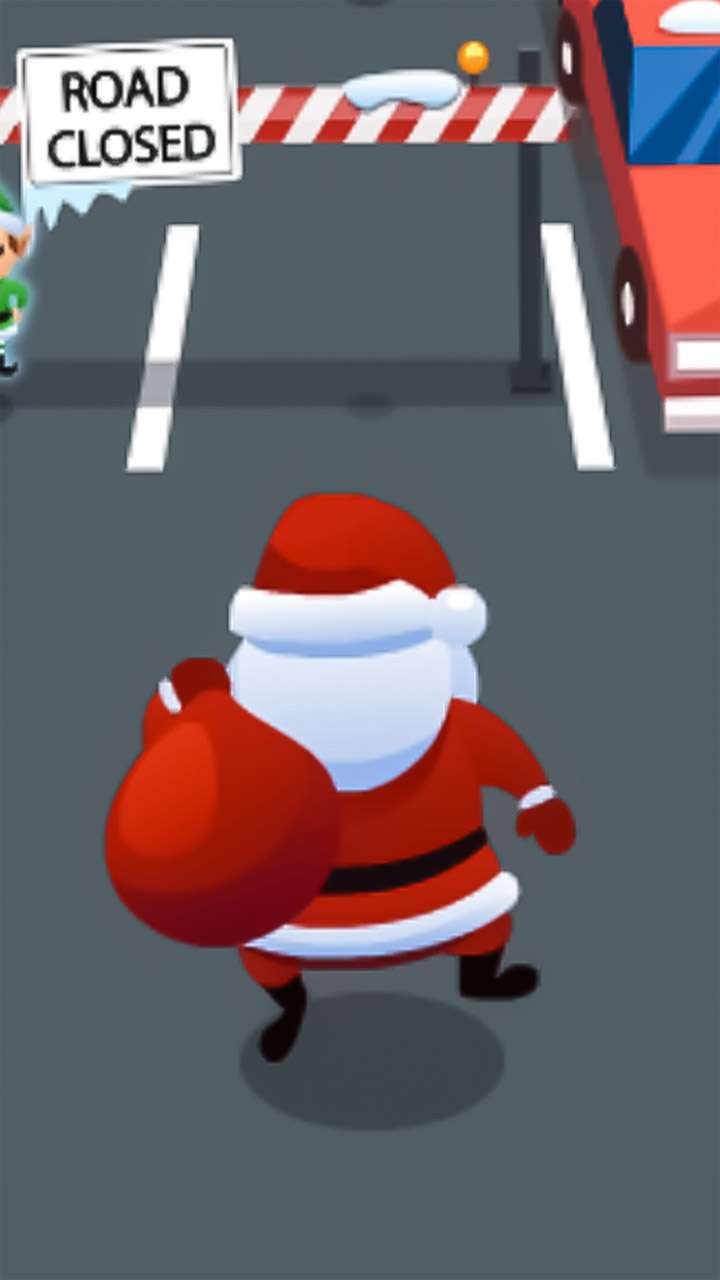 🕹️ Play Santa Delivered Gift Game: Free Online Santa Clause