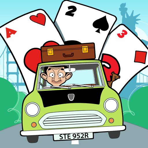 Play Mr Bean Solitaire Adventures Online