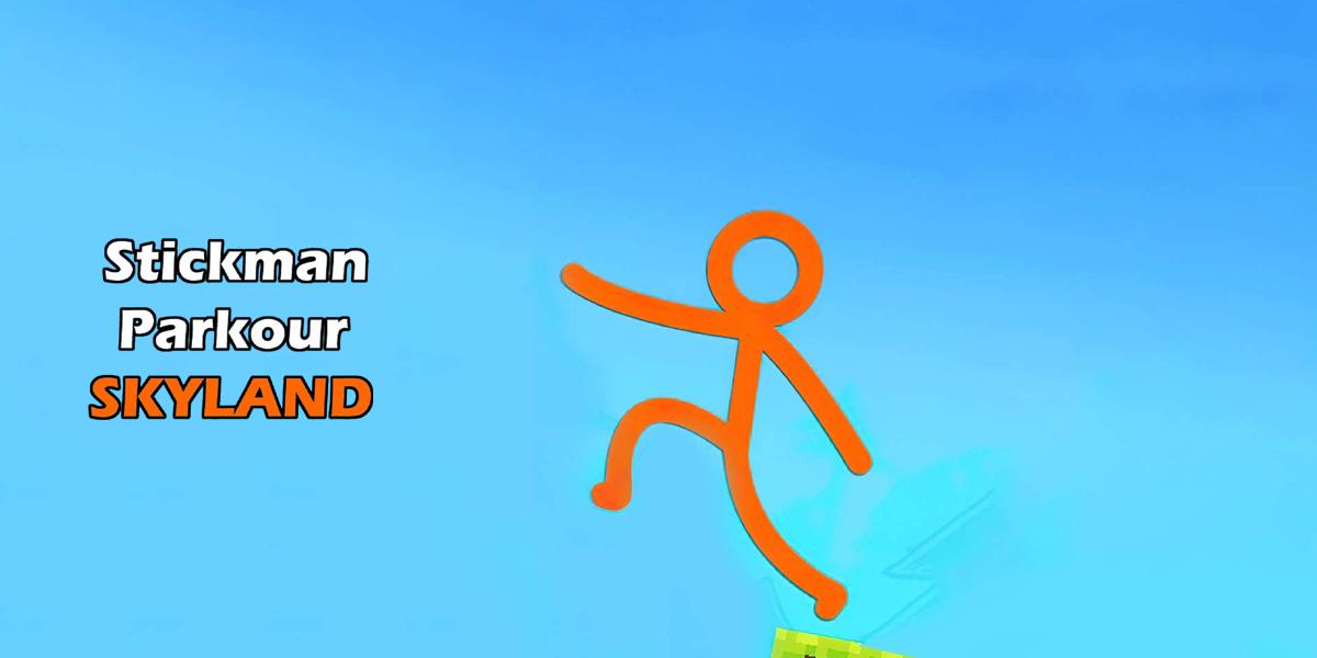 Want to play Stickman Parkour Skyland? Play this game online for