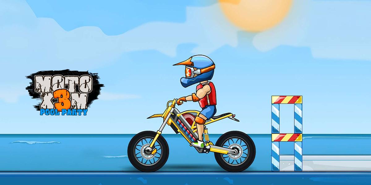 Play Moto X3m Pool Party Online For Free On Pc And Mobile Now Gg