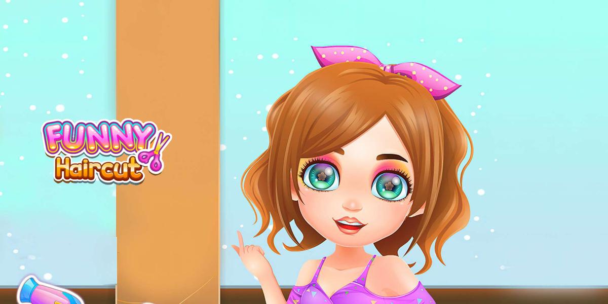 FUNNY HAIR SALON - Play Online for Free!