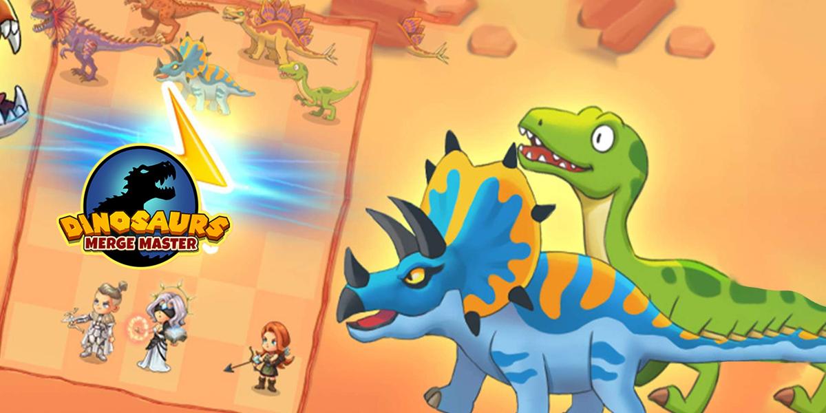 Dinosaurs Merge Master 🕹️ Play on CrazyGames