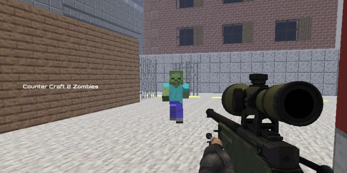 Counter Craft Zombies - Play Counter Craft Zombies Game online at