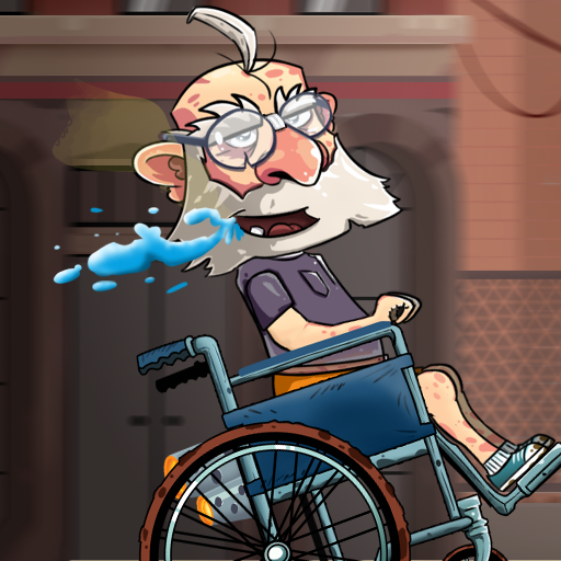 Old Wheel Chair Guy (Happy Wheels) Minecraft Skin