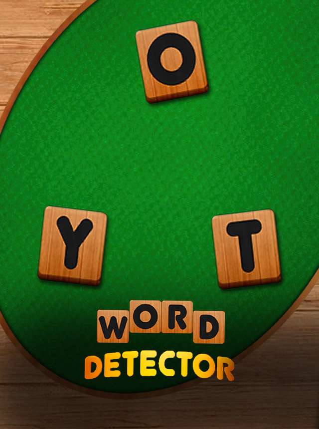 Play Word Detector Online