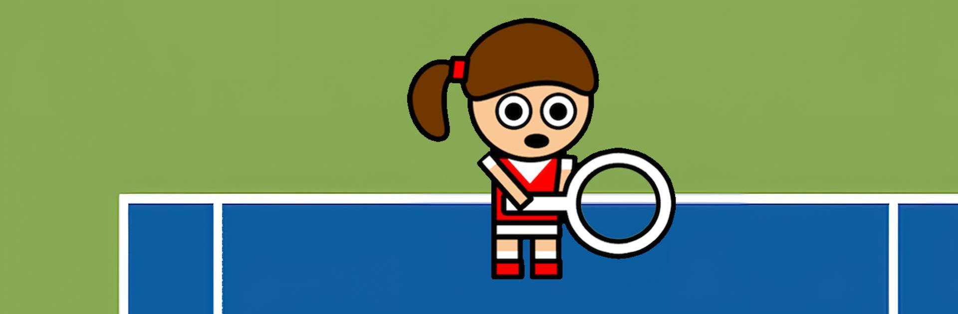 Play Tiny Retro Tennis Online