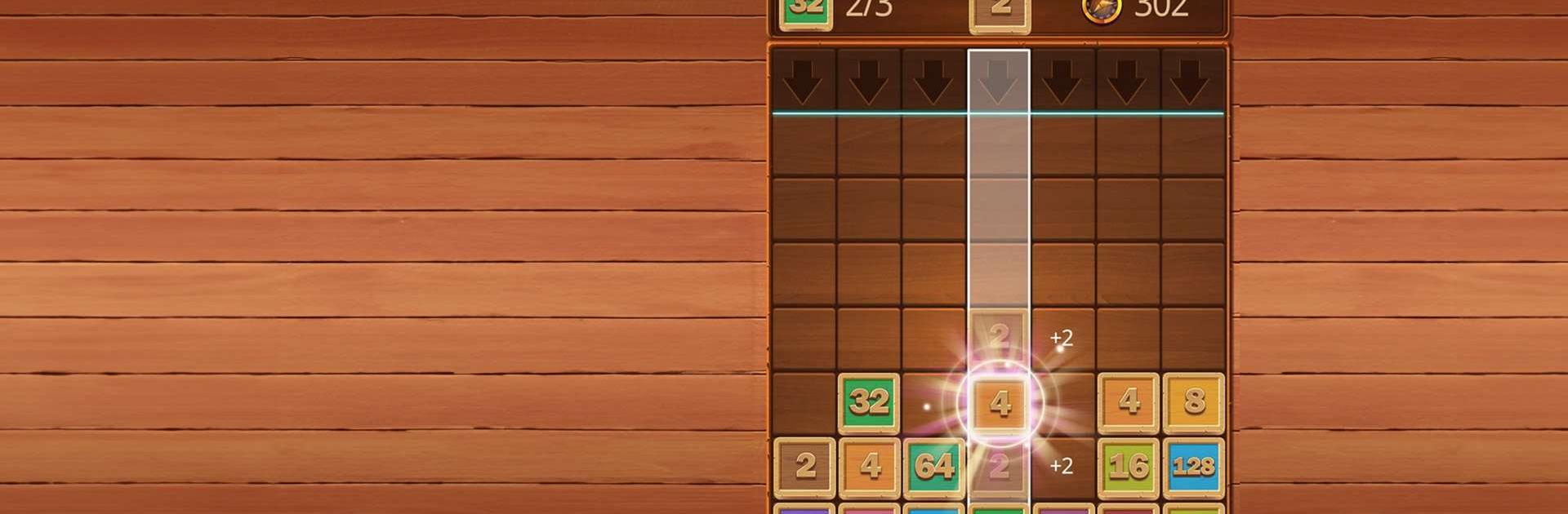 Play Merge Numbers : Wooden edition Online