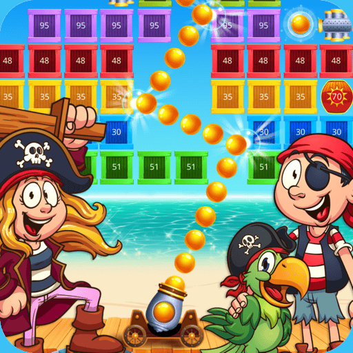 Play Pirate Bricks Breaker Online