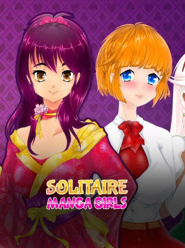 Play Solitaire Manga Girls Online