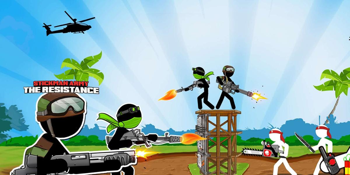 Shocking ENDLESS Waves Of Enemies in Stick It To The Stickman