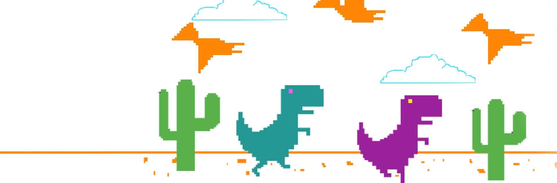 Play 2 Player Dino Run Online for Free on PC & Mobile