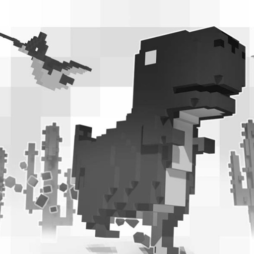 Play T-Rex Run 3D Google game free online