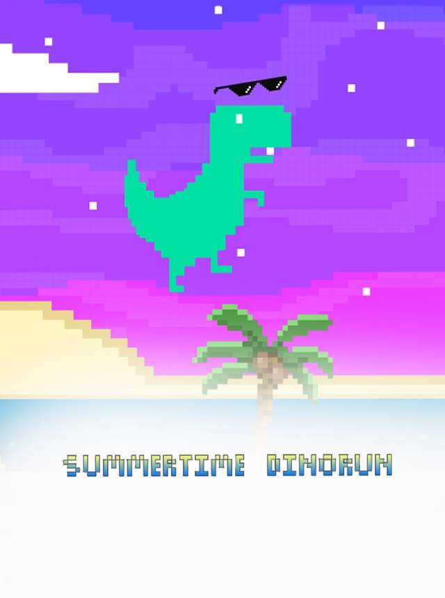Play Summertime Dino Run Online