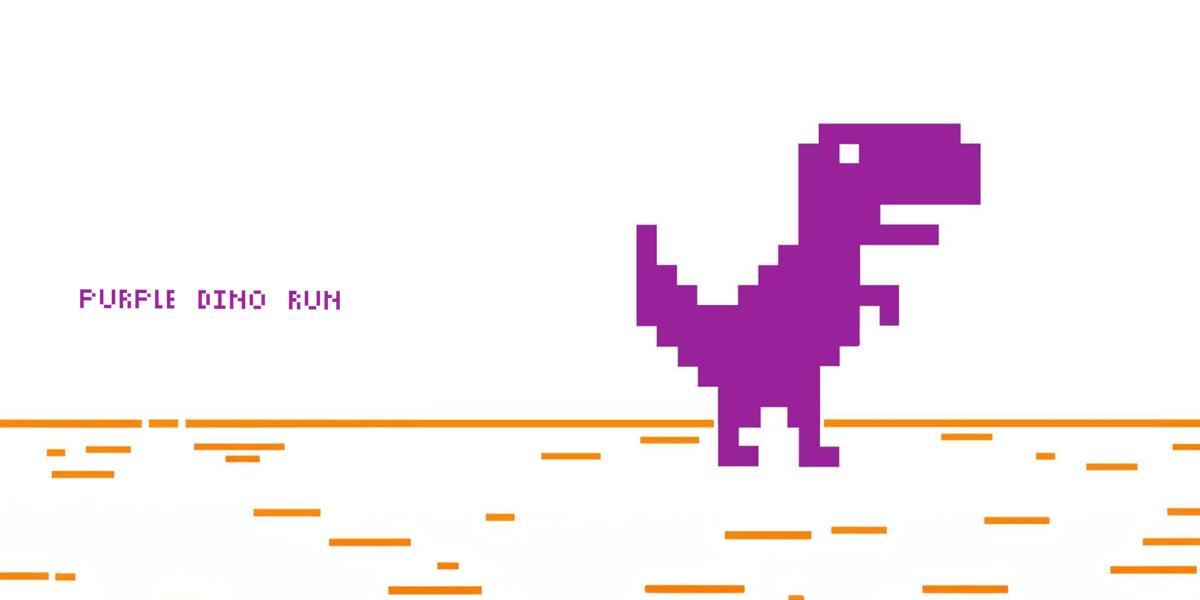 Play Purple Dino Run Online - Free Browser Games