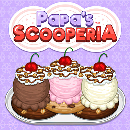 Papa's Scooperia . Online Games .