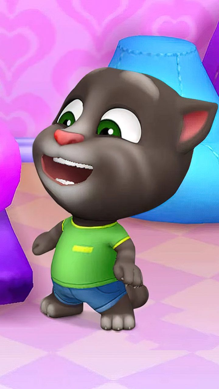 Jogamos o NOVO JOGO MEU TALKING TOM AMIGOS - Jogo Meu Gato Tom