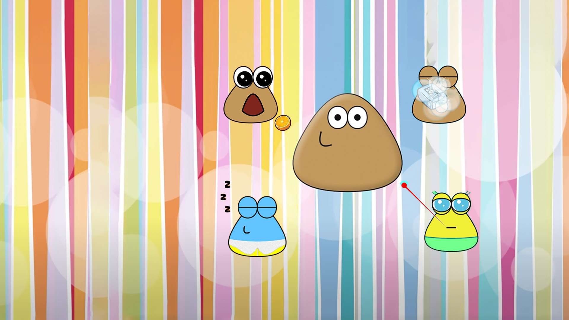 Pou Game, Jogo do Pou