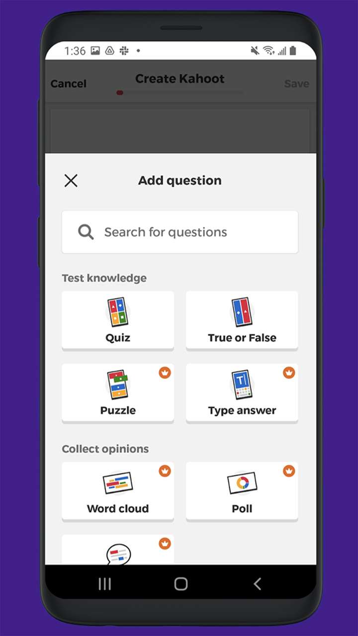 How to create learning games in the Kahoot! app