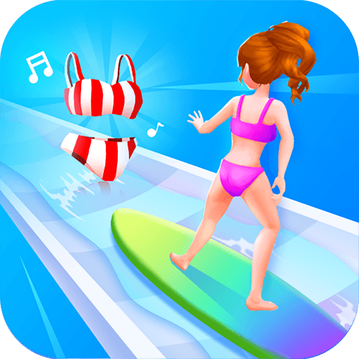 Play Aquapark Surfer：Fun Music Run online on now.gg