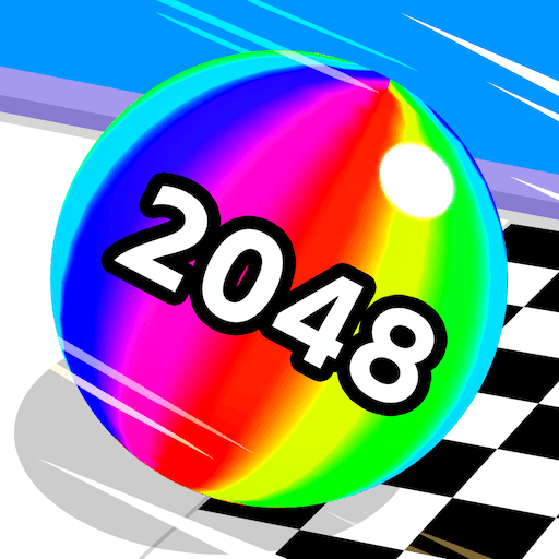 Play Ball Run 2048 online on now.gg