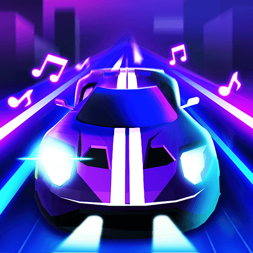 Play Music Beat Racer - Car Racing online on now.gg