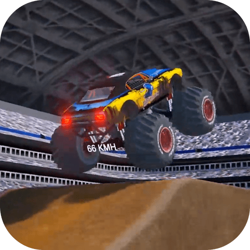 Play Monster Truck Stunt -Car Crash online on now.gg