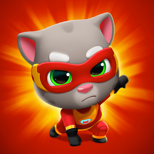 Play Talking Tom Hero Dash online on now.gg