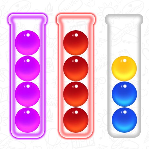 Play Ball Sort - Color Puzzle Game online on now.gg